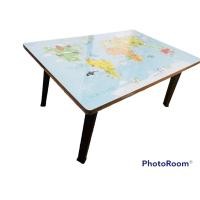 ราคา โต๊ะพับญี่ปุ่นลายแผนที่ขนาด40 60cm (15607160188)