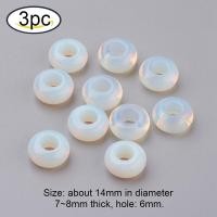 ราคา Beebeecraft 2 5 pc Natural Rose Quartz Stone European Beads Rondelle Large Hole Beads Slide Charms Mini Loose Spacer Beads Chains for DIY Bracelet Earring Necklace Jewelry Making (14013034930)