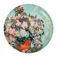 ราคา ชุดภาพวาดสีน้ำมันโบราณของ OMK กระเบื้องจีนศิลปะตกแต่งบ้านการอยู่อาศัยจานอาหาร8 3นิ้ว (21225829598)