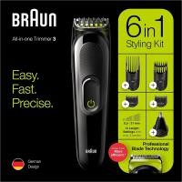ราคา พร้อมส่ง Braunมัลติฟังก์ชั่ 6 อิน 1 ออล อิน วัน ทริมเมอร์ MGK3221 ไฟฟ้าจอนขนจมูกแบบชาร์จเครื่องโกนหนวดปัตตาเลี่ยนโกนหนวดขูดอุปกรณ์การสร้างปลอดภัยใบหน้า (17865784521)