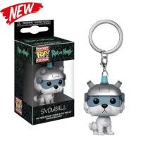 ราคา จี้พวงกุญแจของเล่น Rick and Morty Rick Morty ก้อนหิมะ Snowball พวงกุญแจ (20879637267)