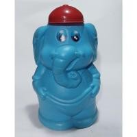 ราคา สภาพดีมีหลายภาพกระปุกออมสิน ช้างน้อยตัวใหญ่ ประมาณ 10 นิ้ว ตามภาพ งานพลาสติก โปร่ง มีหมวกเป็นฝา (19978303107)