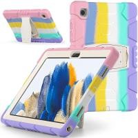 ราคา เด็กทหาร Heavy Duty กันกระแทก Stand สำหรับ Samsung Galaxy Tab A8 10 5 2022 Tab S6 Lite Tab S8 Plus 12 4 2022 Tab S7 FE 12 4 2021 Tab S7 Plus Tab A7 lite tab A 10 1 2019 S5e แท็บ (15452092248)