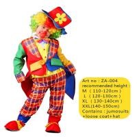 ราคา Halloween Naughty Funny Clown Costumes Christmas Boy Girl Joker Costume Cospaly Carnival Party Dress Up Clown Suit No Wig (19810593853)