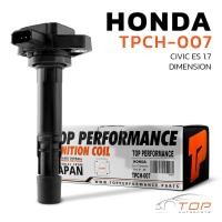 ราคา คอยล์จุดระเบิด HONDA CIVIC ES 1 7 DIMENSION D17Z ตรงรุ่น TPCH 007 TOP PERFORMANCE MADE IN JAPAN คอยล์หัวเทียน คอยล์ไฟ ฮอนด้า ซีวิค ไดเมนชั่น 30520 PGK A01 30520 PVF A01 (17236172907)