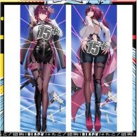 ราคา Dakimakura ปลอกหมอน Honkai Star Rail Silver Wolf และ Kafka Honkai เกม Star Rail ตัวละครอะนิเมะปลอกหมอนร่างกายการ์ตูนโยนร่างกายที่กำหนดเอง (20673062295)