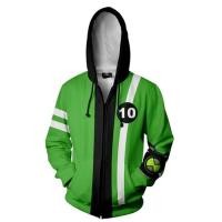 ราคา Game Ben 10 Alien Force Hoodie Halloween Cosplay Costume Men 3D Print Autumn Long Sleeve Hooded Jacket Zipper Sweatshirt (19785348049)