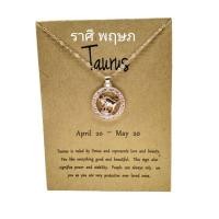 ราคา สร้อยแฟชั่น สร้อยจี้ราศี 12 ราศี สร้อยพิงค์โกลด์ (18422989844)