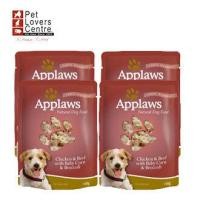 ราคา อาหารสุนัข APPLAWS POUCH 150g x4 (17287071885)