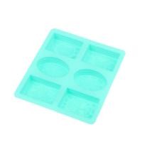 ราคา Graceful แม่พิมพ์ซิลิโคนทำสบู่ทรงรี6ช่องทำสบู่ทำมือสำหรับบ้านรูปแบบสบู่ในห้องน้ำแม่พิมพ์เค้กแบบทำมือ (19750482623)