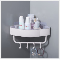 ราคา Fav house ชั้นวางของเข้ามุม 4 สี ชั้นเก็บของอเนกประสงค์ในห้องน้ำ ชั้นวางของติดผนังแบบเข้ามุม มีกาวให้ (18361849518)