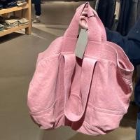 ราคา Girls Pink Sweet Kawaii Tote Bags Y2k Aesthetic Japanese Streetwear Handbags Fashion Women Casual Simple Shoulder Bag (20442220424)