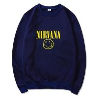 ราคา ROCK Nirvana เสื้อกันหนาวแขนยาวพิมพ์ลายสไตล์ฮิปฮอป (15175001540)