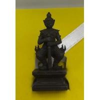 ราคา ท้าวเวสสุวรรณ วัดสุทัศน์เทพวราราม องค์ลอย ขนาด4ซม เนื้อทองเหลืองรมดำ No 3886 พร้อมใบคาถาบูชา (13174742096)