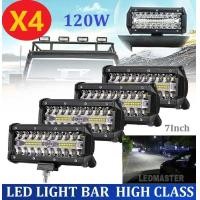 ราคา ส่งฟรี จัดโปร X เเพ็ค 4 ชิ้น LED LIGHT BAR 120W สปอร์ตไลท์ไฟรถยนต์led ไฟหน้ารถ ไฟท้าย ไฟตัดหมอก รุ่น High CLASS 3 Row 12V 24V เเสงขาว งานพรีเมี่ยม จำนวน 4 ชิ้น (403883966)