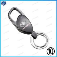 ราคา ชุดพวงกุญแจ พวงกุญแจโลหะสร้างสรรค์พร้อมโลโก้สำหรับ Toyota (15334457107)