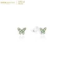 ราคา Louis Montini Jewelry Sterling Silver 925 Earrings ต่างหูเงินแท้ 92 5 ต่างหูผู้หญิง รูปผีเสื้อ LJER139 (21134408137)