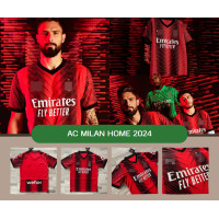 ราคา Official เสื้อฟุตบอล เอซี มิลาน ชุดเหย้า ฤดูกาล 2023 2024 เกรดแฟนบอล AC MILAN Home 2023 2024 FAN VERSION (19970727064)