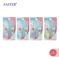 ราคา เทปลบคำผิด Pro Line Plus โปรไลน์พลัส FASTER เปลี่ยนไส้ได้ ขนาด 5มม X 6 เมตร รีฟิล รุ่น C659 จำนวน 1 อัน คละสี (19854542080)
