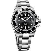 ราคา GUANQIN ใหม่นาฬิกาอัตโนมัติหรูหรานาฬิกาข้อมือกลไกผู้ชายนาฬิกากระจกประดับพลอยไพลิน NH35ผู้ชา (19291694165)