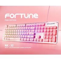 ราคา NUBWO NK 32 Keyboard Gaming FORTUNE เกมมิ่งคีย์บอร์ด คีย์บอร์ด Rubber Dome Switches usb Keyboard (9796021297)