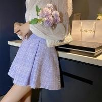 ราคา ชุดเดรสสไตล์ชาแนลแบบใหม่ต้นฤดูใบไม้ผลิปี2022ชุดเดรสสีม่วงเรียบหรูแบบเซเลบริตี้สำหรับคนตัวเล็กเสื้อคลุมชุดผู้หญิง (10252001178)