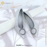 ราคา ทรงปกติ เปลี่ยนไซส์ได้ ไม่รับคืน Zenachoo รุ่น Glory สูง 2 นิ้ว รองเท้าหนังแกะแท้ หน้ากว้างไม่บีบเท้า หนังนิ่มมาก (20013307814)