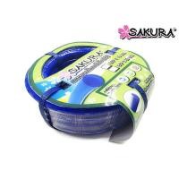 ราคา SAKURA สายยางสีฟ้า 5หุน 5 8 เนื้อหนาเด้ง อย่างดี ไม่แข็งกรอบ 10 20 เมตร (20593233020)