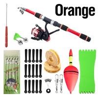 ราคา ชุดคันเบ็ดตกปลาเบ็ดตกปลาใยแก้ว1 8เมตรชุดตกปลากับ5 5 1หมุนปั่นด้ายรอกตกปลาเซ็ตตกปลา (21232569873)