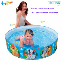 ราคา Intex ส่งฟรี สระขอบตั้ง เพื่อนดีสนีย์ 4 ฟุต 1 22x0 25 ม รุ่น 57474 (226787)