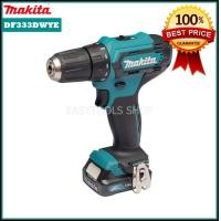 ราคา MAKITA รุ่น DF333DWYE สว่านไขควงไร้สาย 12VMAX พร้อมแบตเตอรี่และแท่นชาร์จ พร้อมใช้งาน (702202864)