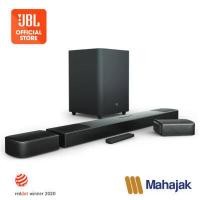 ราคา JBL Bar 9 1 ลำโพงซาวด์บาร์ Sound Bar ระบบเสียง Dolby Atmos 9 1 ชาแนล พร้อมตู้ซับวูฟเฟอร์ไร้สาย 10 นิ้ว 820 วัตต์ (9357054892)