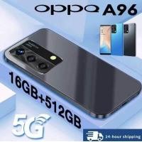 ราคา สมาทร์โฟน มือถือ OPPQ A96โทรคัพท์มือถือ 5Gขนาด6 7นิ้ว โทรศัพท์ของแท้ 16GB RAM 512GB ROM มือถือราคาถูก เมนูภาษาไทย ส่งฟรีทุกที่ (21607951896)