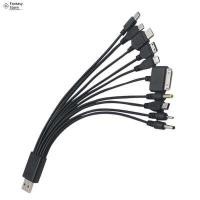 ราคา FG 1ชิ้น10 In 1สายเคเบิล USB เครื่องชาร์จ Usb หลายขนาดเล็กสำหรับโทรศัพท์มือถือสายสำหรับ KG90 Sony แท็บเล็ตซัมซุงโทรศัพท์ (20454969183)