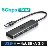 ราคา UGREEN USB 3 0 HUB 4 USB Port 5Gbps for Mouse Keyboard Card Reader Model 25851 (20506661670)