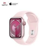 ราคา Apple Watch Series 9 GPS 41mm 45mm Aluminium Case with Sport Band S M ML (20413315310)