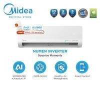 ราคา Midea แอร์ติดผนัง Inverter เครื่องปรับอากาศติดผนัง ขนาด 9000 24000 BTU รุ่น Numen ประหยัดไฟเบอร์ 5 AI ECOMASTER Wifi ไม่รวมติดตั้ง (23750095852)