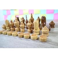 ราคา ตัวหมากรุกไทยไม้สักและไม้ยางพารา (1008)