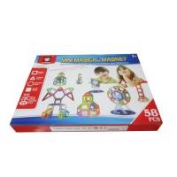 ราคา ตัวต่อแม่เหล็กทรงเรขา58ชิ้น (969)