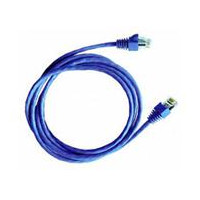 ราคา AMP Netconnect U/UTP Cat 5e SL Series Patch Cord, 4-Pairs, 24AWG, Stranded, CM, Blue, 10FT (3M) (1-1859239-0) (006467)