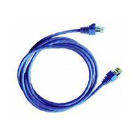 ราคา AMP Netconnect U/UTP Cat 5e SL Series Patch Cord, 4-Pairs, 24AWG, Stranded, CM, Blue, 20FT (6M) (2-1859239-0) (016308)