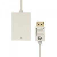 ราคา Prolink DP Plug to VGA Socket 0.15 m White (MP354) (024556)