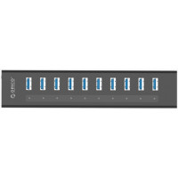 ราคา Orico USB 3.0 High-speed HUB 10 Ports with BC1.2 Charger Black (A3H10-U3-V2) (043008)