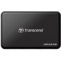 ราคา Transcend HUB3 USB 3.0 4-Port HUB Black (039092)