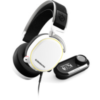 ราคา SteelSeries Arctis Pro + GameDAC Wired Gaming Headset White (043199)