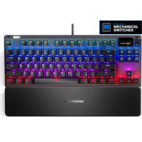 ราคา SteelSeries APEX 7 TKL Blue Switch Mechanical Gaming Keyboard (Thai/English) (045885)