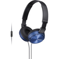 ราคา Sony MDR-ZX310AP ZX Series Stereo Headset Blue (030990)