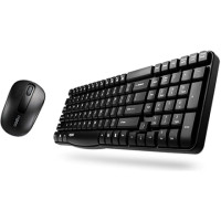 ราคา Rapoo X1800S Wireless Keyboard & Mouse Optical Combo Black (041982)