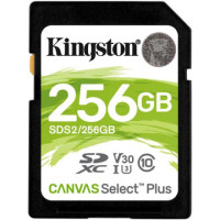 ราคา Kingston 256GB Canvas Select Plus UHS-I SDXC Memory Card (SDS2/256GB) (050173)