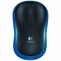 ราคา Logitech Wireless Mouse M185 Blue (910-002239) (007338)